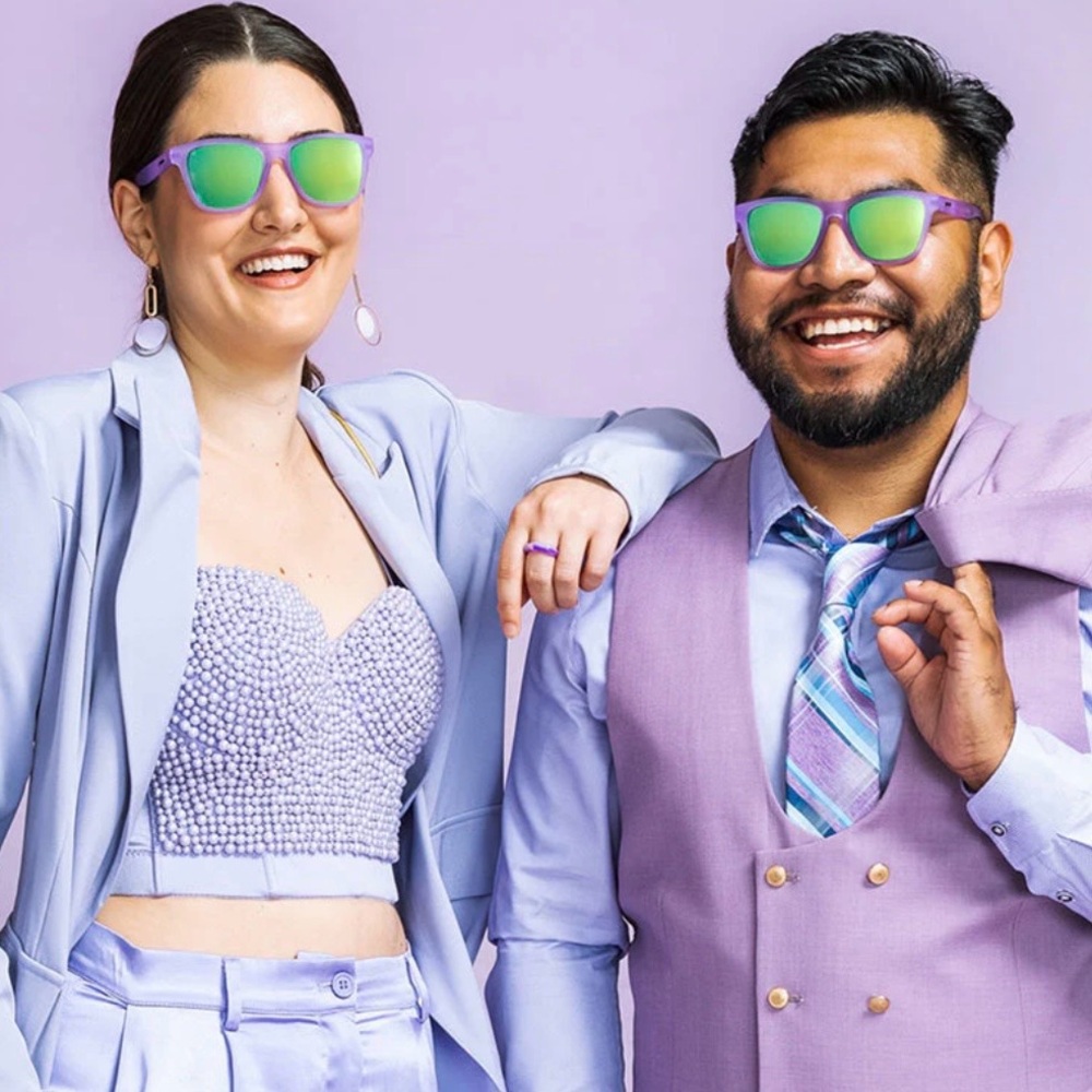 Goodr Lilac It Like That Reflective Sunglasses